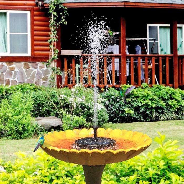 Sophia AquaGlow Solar Fountain – Charming Garden Decoration Fountain