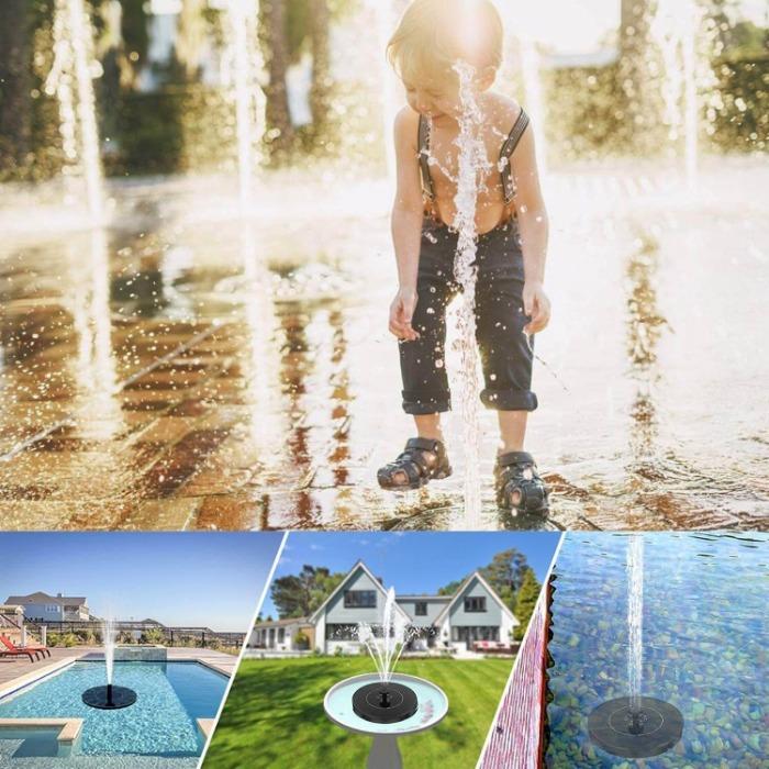 Sophia AquaGlow Solar Fountain – Charming Garden Decoration Fountain