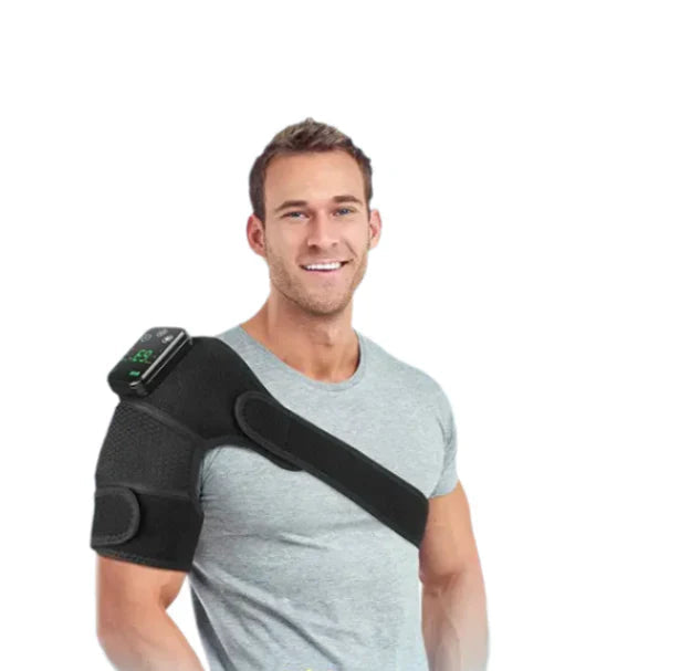 LuxuraTherm Luxury Heated Shoulder Brace | Comfortable and effective support for pain relief