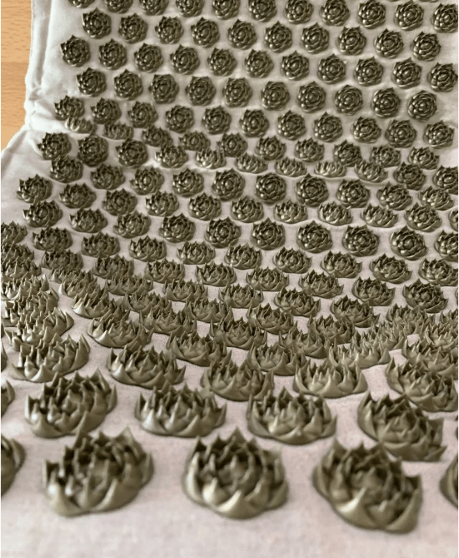 Acupressure mat for natural pain relief and relaxation