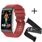 Smart Bracelet 3-Channel EKG Blood Pressure Blood Oxygen Blood Sugar Sleep Detection