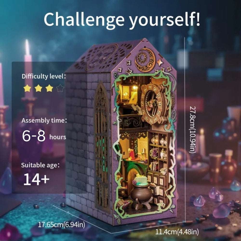 Mystic Theurge’s Hut DIY Book Nook Kit