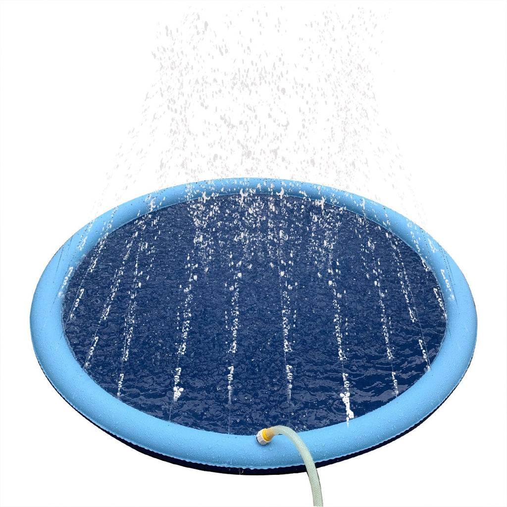 PawSplash Dog Bath – Inflatable Water Mat with Sprayers for Pets