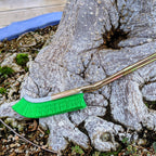 Nylon brush for bonsai trunk area cleaning – garden care tool