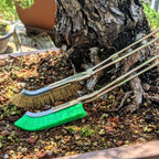 Nylon brush for bonsai trunk area cleaning – garden care tool