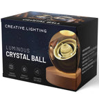 3D Engraved Crystal Ball - Celestia
