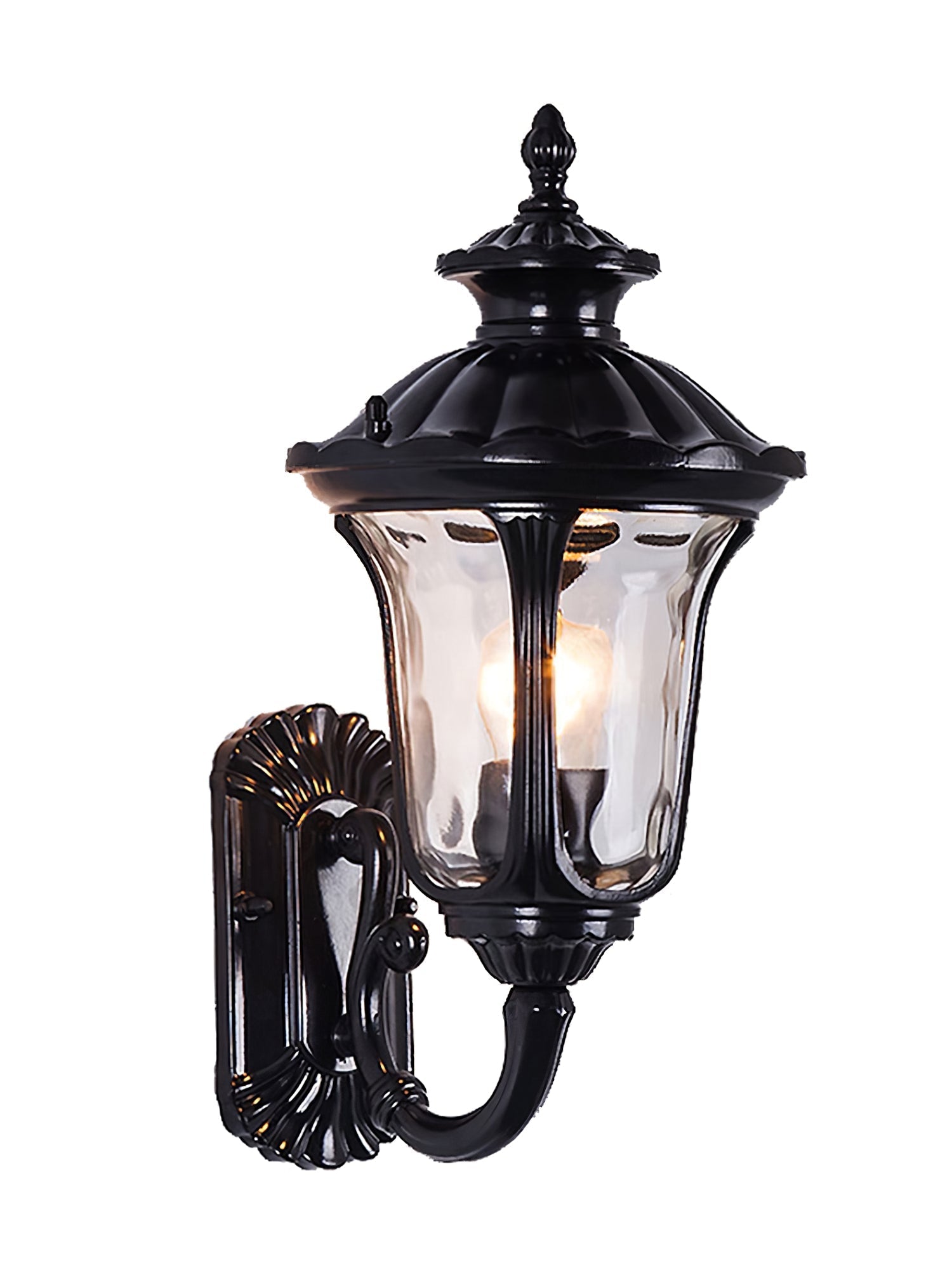 Waterproof Retro Outdoor Wall Lamp Frosted Glass