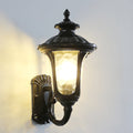 Waterproof Retro Outdoor Wall Lamp Frosted Glass