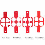 Pancake Maker Nonstick Cooking Tool Round Heart Pancake Maker Egg Cooker Pan Flip Eggs Mold Kitchen Baking Accessories