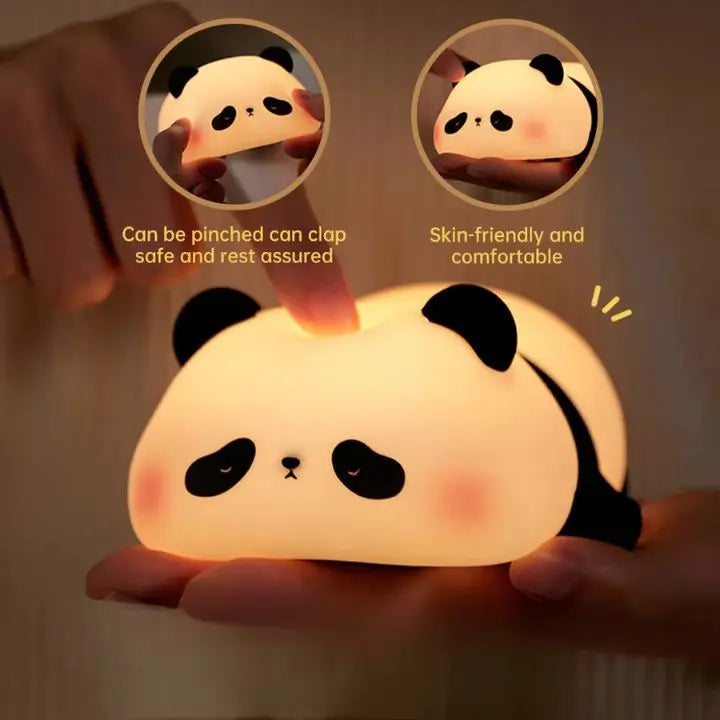 Panda Night Light – Soft, rechargeable and versatile