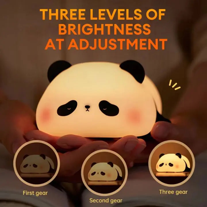 Panda Night Light – Soft, rechargeable and versatile