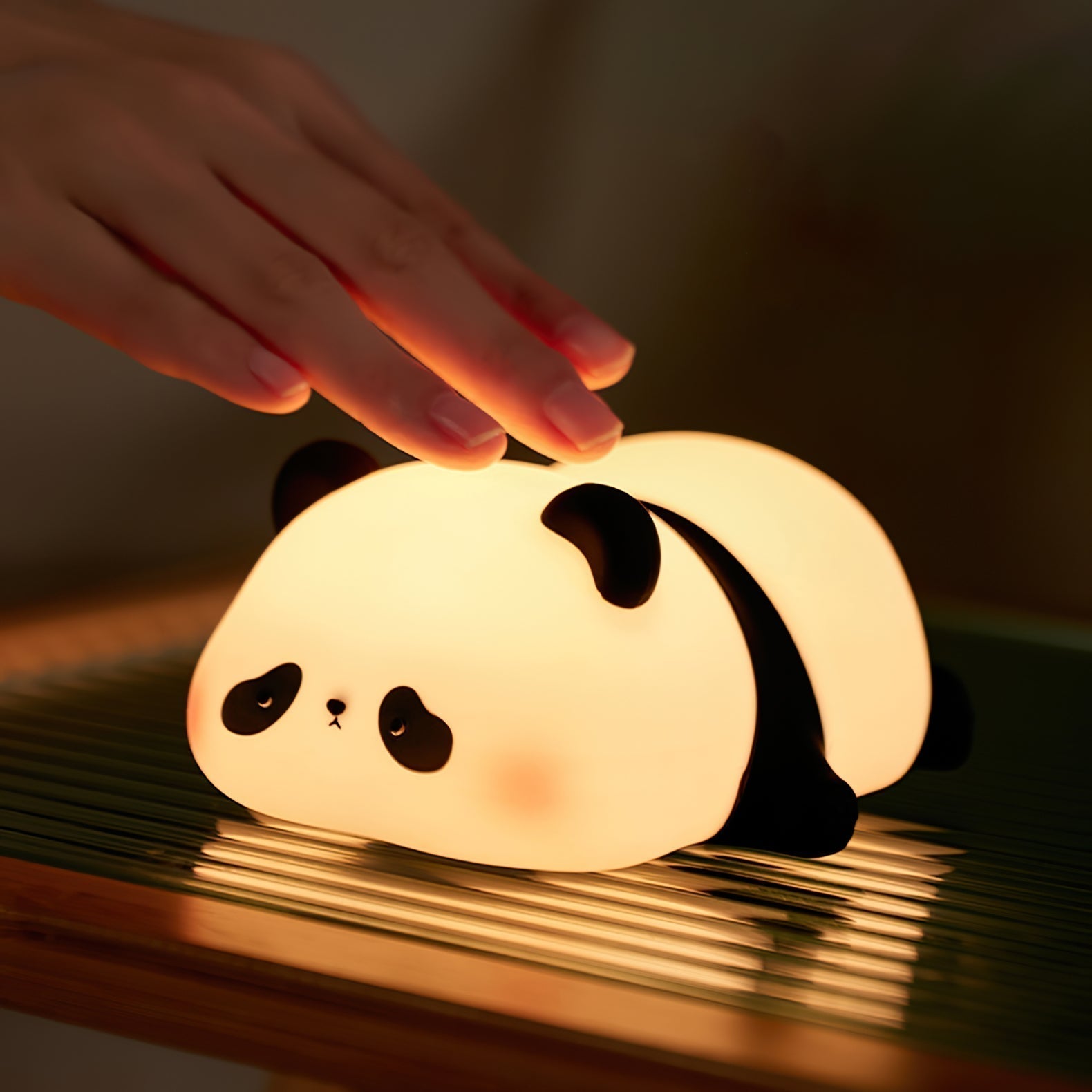 Lunaris™ | LED Table Lamp with Adjustable Brightness | Modern Design for Home Office & Bedroom Use