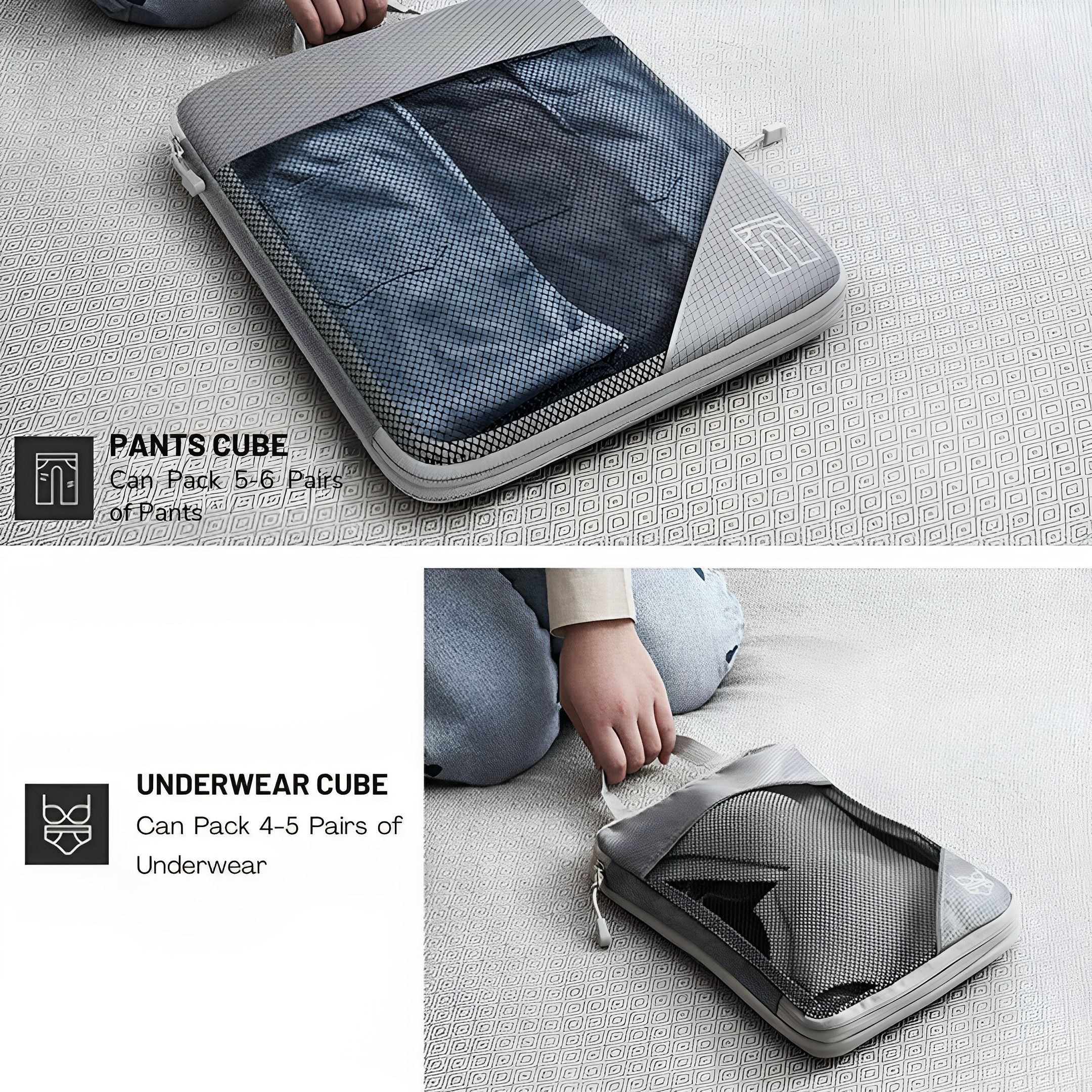 Compression Packing Cubes | Maximise Space