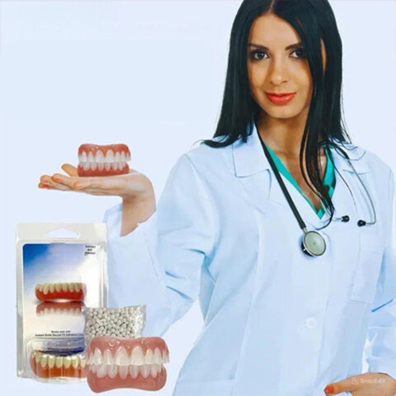 Biocompatible Prosthesis Set for Pain-Free Fit and Natural Smile