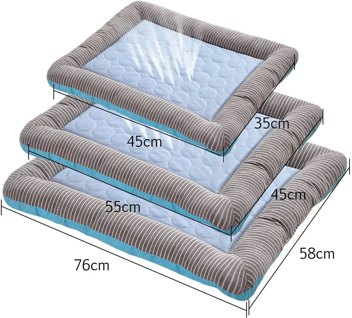 Cooling Pet Bed for Hot Days