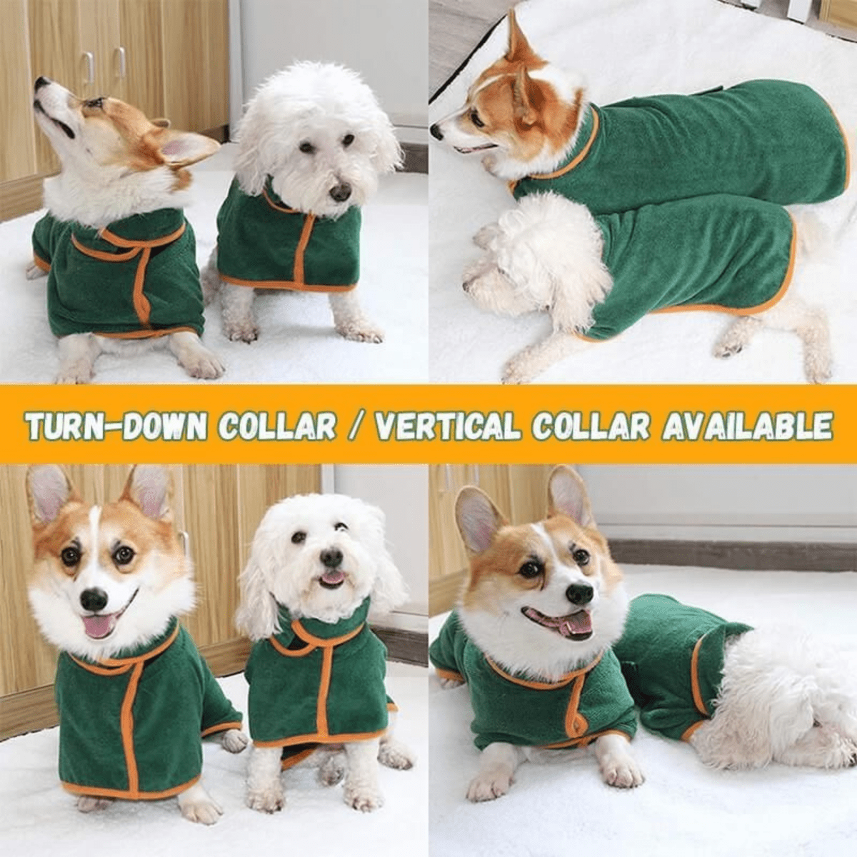 Dog Coat for Comfort & Quick Drying