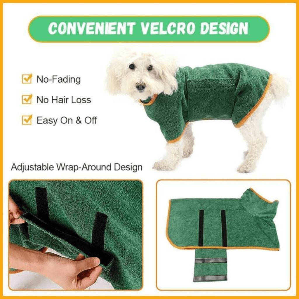Dog Coat for Comfort & Quick Drying