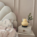 Pear-shaped Touch Dimmer Lamp with Warm Light