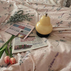 Pear-shaped Touch Dimmer Lamp with Warm Light