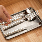 Pearl grip cutlery 4 piece set