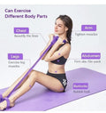 Pedal-Fitness band with ankle pull – Full body training anytime & anywhere