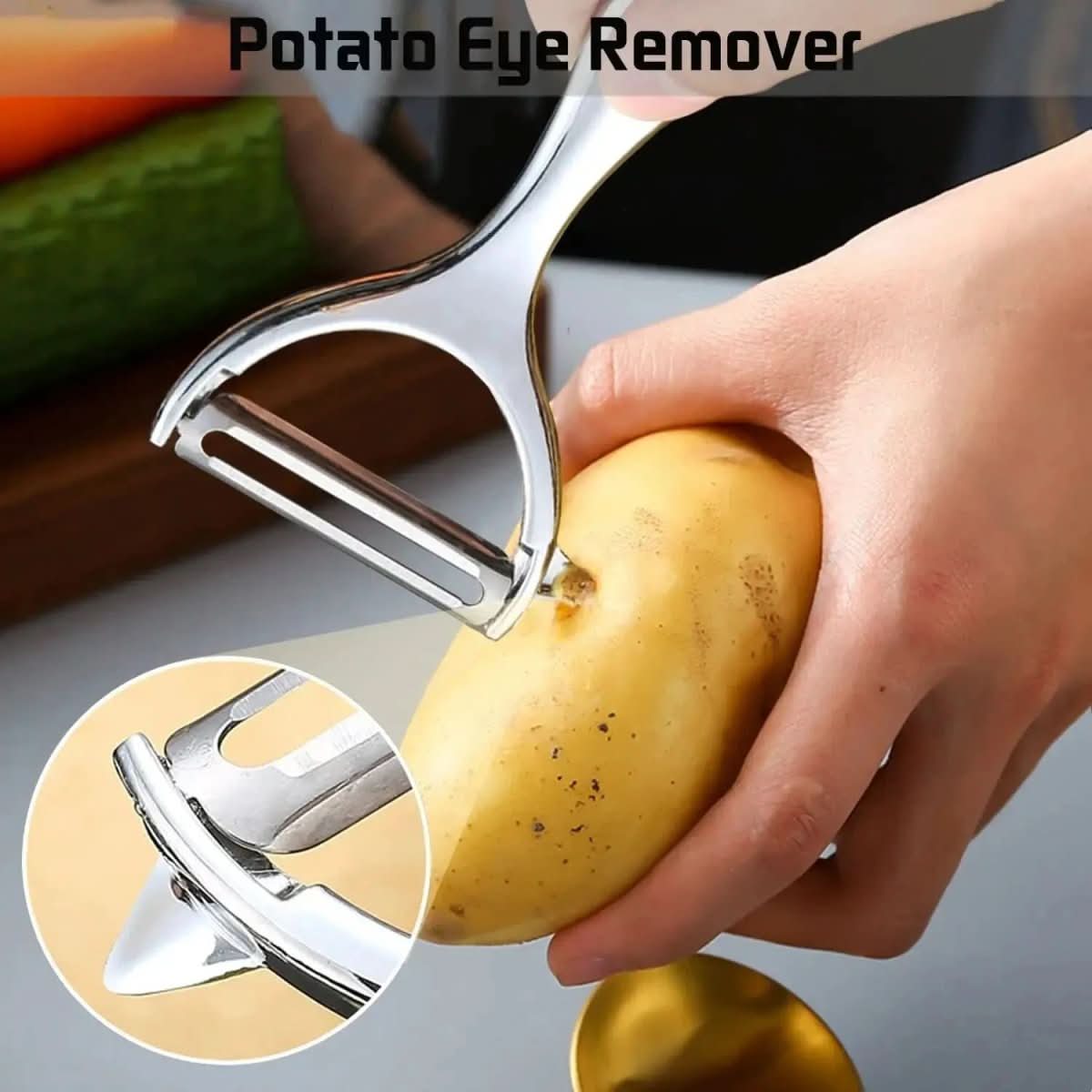 Stainless Steel Vegetable Peeler for Precise and Effortless Results