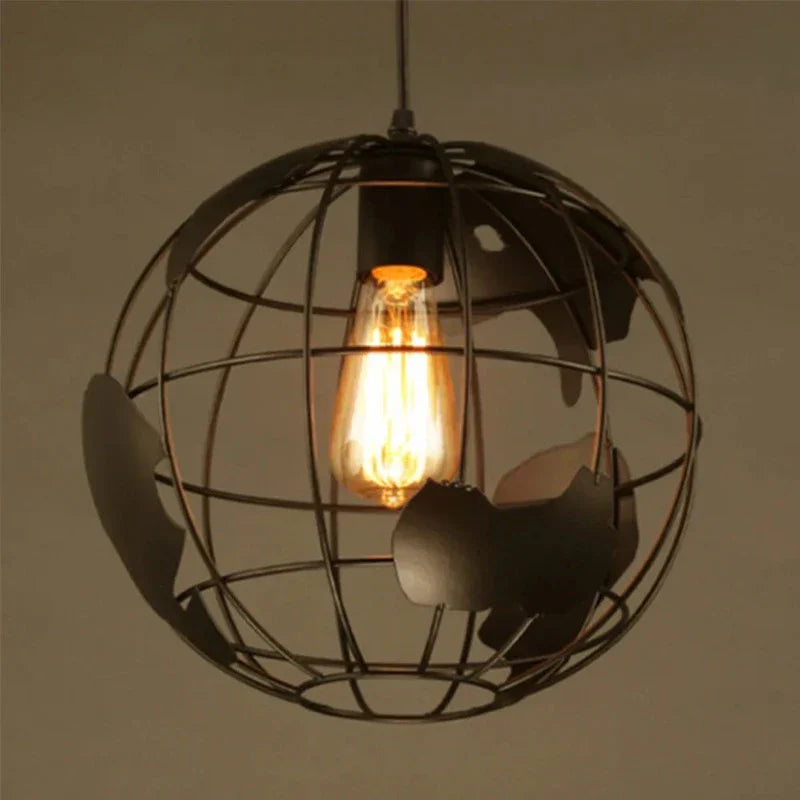 Kreative Erde Chandelier Pendant Light – Industrial Retro Design made of Metal