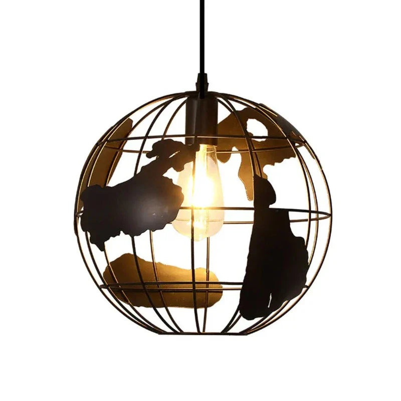 Kreative Erde Chandelier Pendant Light – Industrial Retro Design made of Metal