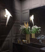 Fancy Wall Lamp with Nature-Inspired Design
