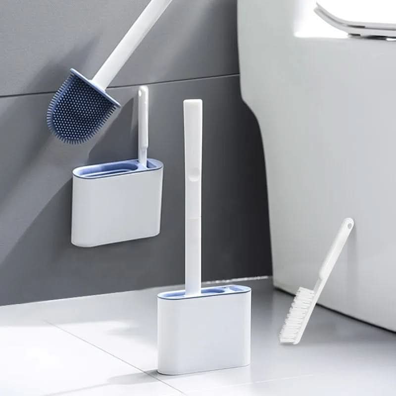 PerfectClean Silicone Toilet Brush – Wall-Mounted & Hygienic