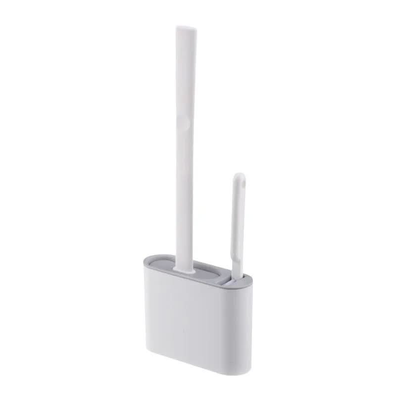 PerfectClean Silicone Toilet Brush – Wall-Mounted & Hygienic