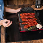 Perfect Criss-Cross Hotdog Cutter – Juicy, evenly cooked sausages