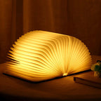 Foldable Book Lamp with Warm LED Lighting - StoryGlow