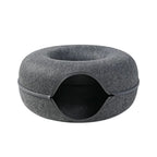 Luxury cat tunnel with sleeping area