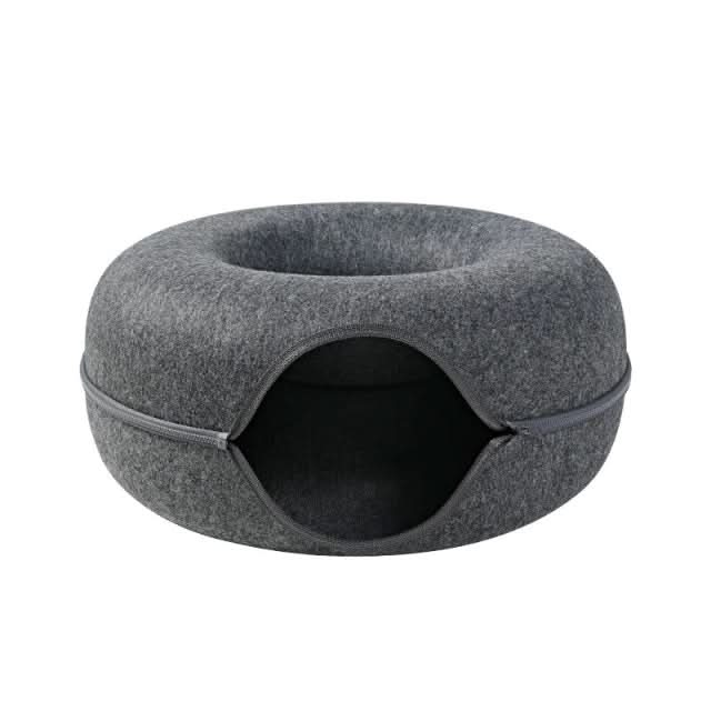 Luxury cat tunnel with sleeping area