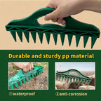 Plant dibber with 12-hole template – Easy even seed sowing