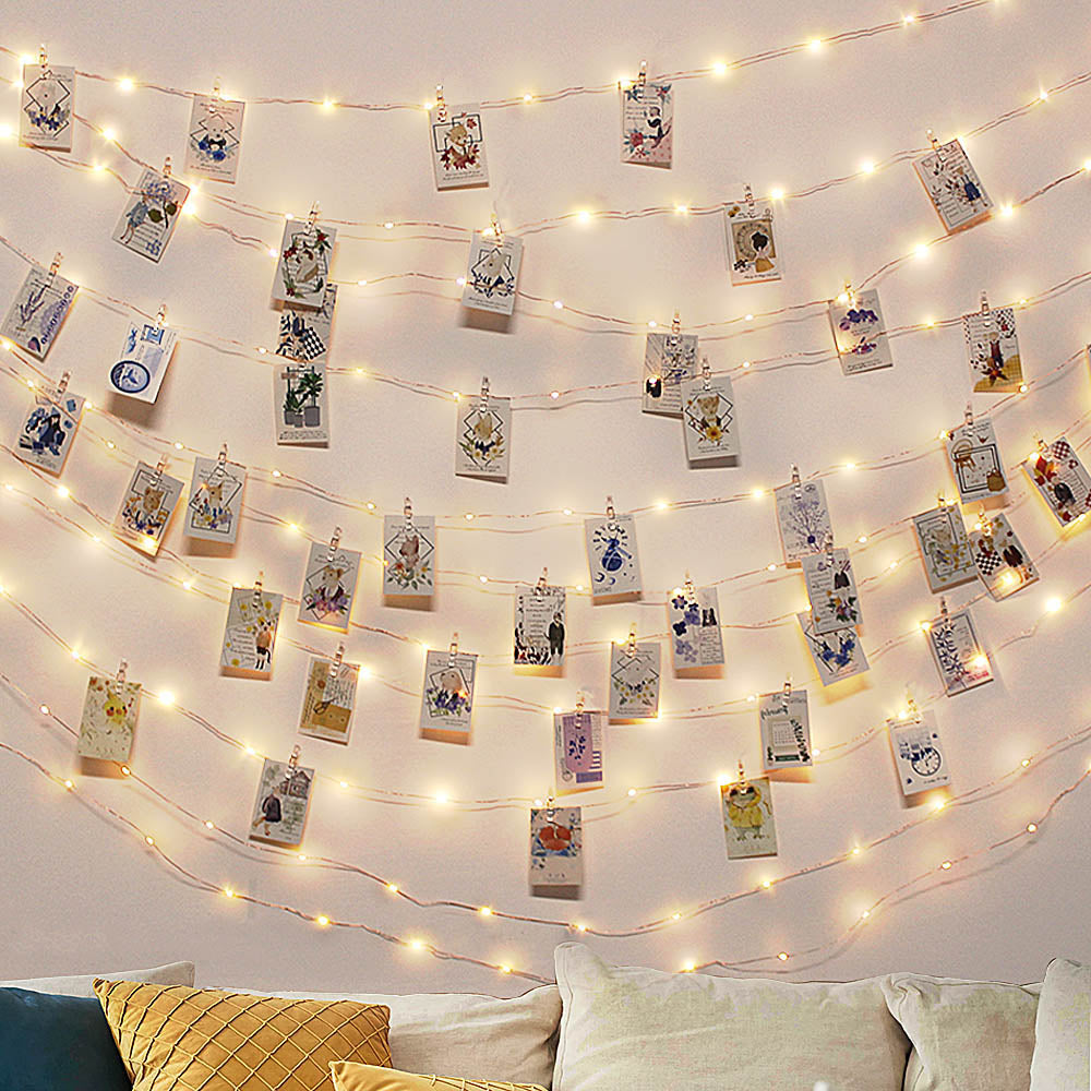 Photo Wall Fairy Light Chain