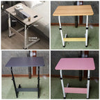 Adjustable movable laptop/bedside table
