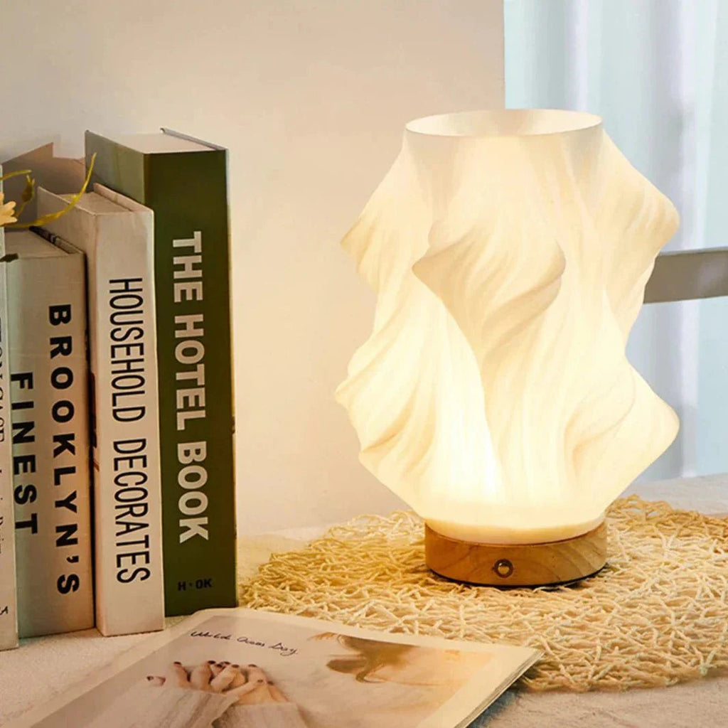 Designer LED table lamp with soft light for cozy interiors