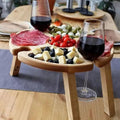 Foldable picnic table