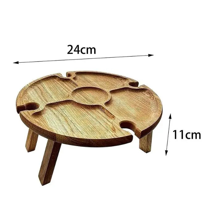 Foldable picnic table