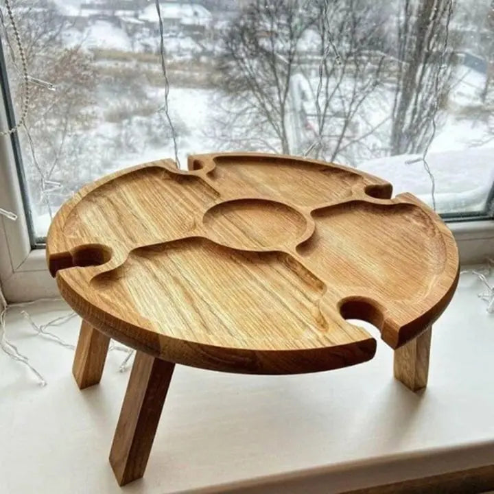 Foldable picnic table