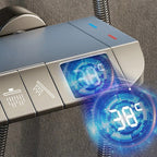 Intelligent shower set with constant temperature under pressure