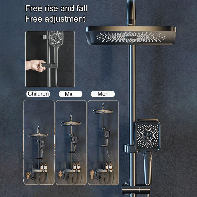 Intelligent shower set with constant temperature under pressure