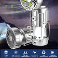 Portable LED Camping Lamp With Fan