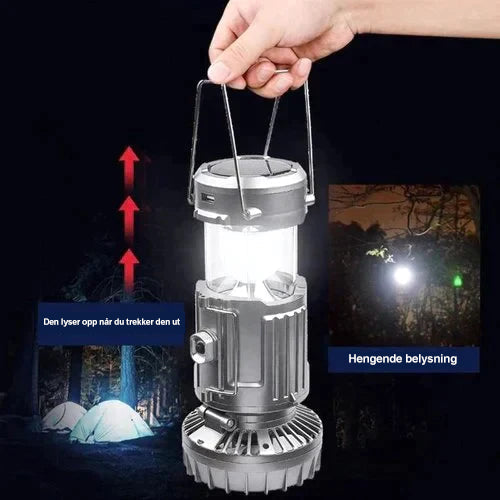 Portable LED Camping Lamp With Fan