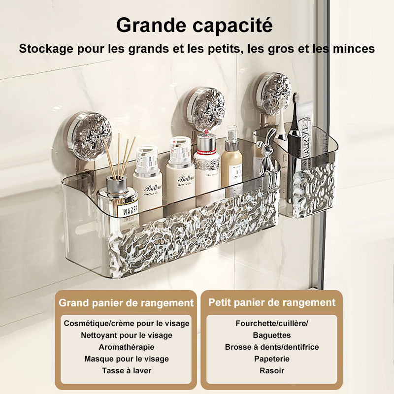 GlacioRack – Stylish storage space without drilling