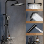 Intelligent shower set with constant temperature under pressure
