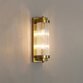 Vintage Glass Wall Lamp with LED in Retro Style