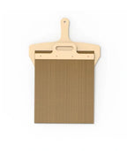 Pizza shovel with rolling strap — Dough-friendly sliding tool for perfect pizzas